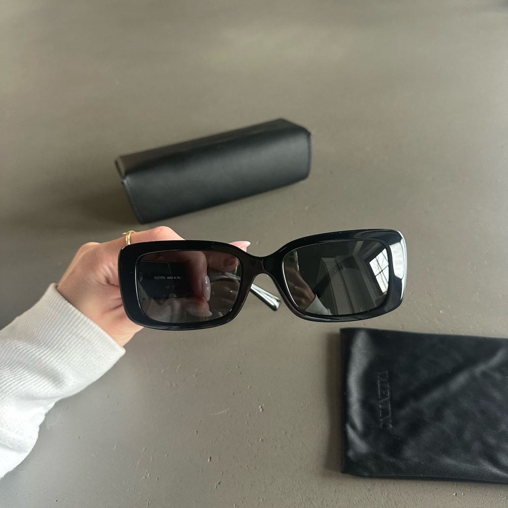 Real Valentino Women’s Black Sunglasses